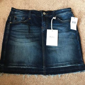 Buckle Kancan Dark Jean Skirt